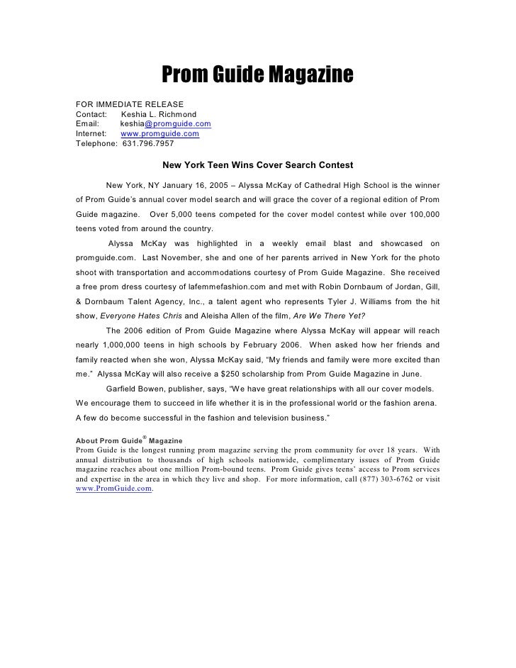 Sample fashion press releases 77 Sample fashion press releases 77